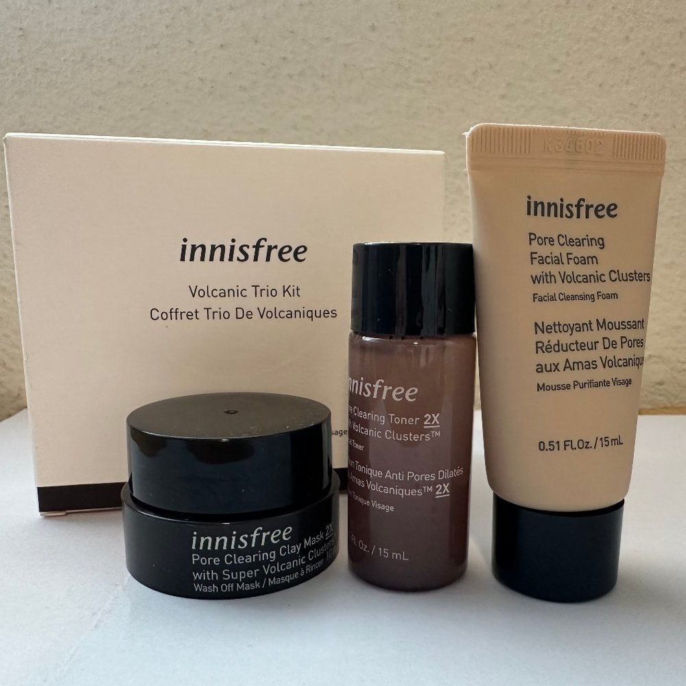 Innisfree Volcanic Trio Kit  Travel Size